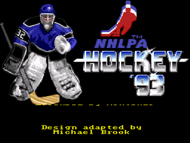 NHLPA Hockey '93 screenshot 3 for Super Nintendo